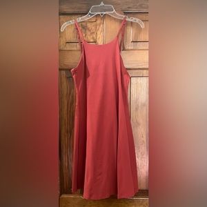 Girlfriend Collective Naomi Workout Dress Lava Size Medium